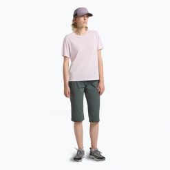 Koszulka trekkingowa damska Jack Wolfskin Vonnan. Czerwone bluzki Jack Wolfskin, bez wzorów, sportowe, bez kołnierzyka, bez ramiączek. Za 119.99 zł.