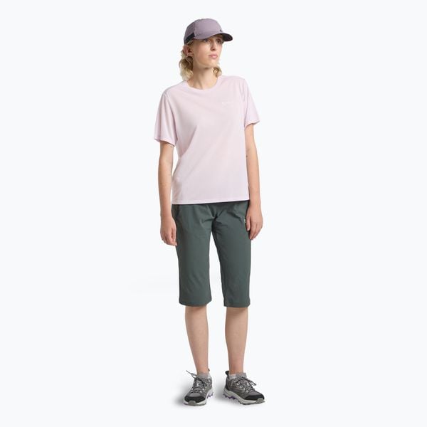 Koszulka trekkingowa damska Jack Wolfskin Vonnan. Czerwone bluzki Jack Wolfskin, bez wzorów, sportowe, bez kołnierzyka, bez ramiączek. Za 139.99 zł.