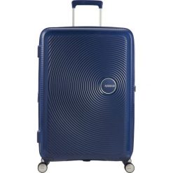 Walizka American Tourister Soundbox 67/24 TSA EXP. Niebieskie walizki American Tourister, bez wzorów. Za 759.55 zł.