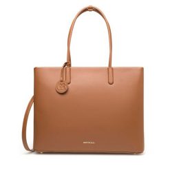 Torebka GINO ROSSI. Brązowe torebki klasyczne Gino Rossi, bez wzorów, bez dodatków. Za 329.99 zł.