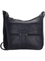 Beagles Torebka "Murcia" w kolorze granatowym - 30 x 27 x 3 cm rozmiar: onesize. Niebieskie torby na ramię Beagles, bez wzorów, z materiału, na ramię, bez dodatków. Za 90.95 zł.