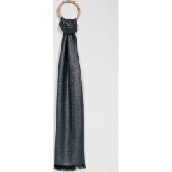 Answear - Szal. Niebieskie szaliki ANSWEAR, bez wzorów, z tkaniny. W wyprzedaży za 39.90 zł.