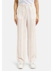 Smith & Soul Spodnie w kolorze beżowo-różowym rozmiar: XXL. Brązowe spodnie materiałowe Smith & Soul, na co dzień, xxl, bez wzorów, z materiału, z podwyższonym stanem. Za 173.99 zł.