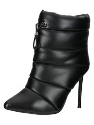 Steve Madden Botki w kolorze czarnym na obcasie rozmiar: 41. Czarne botki Steve Madden, bez wzorów, z materiału, bez obcasa, na obcasie, bez zapięcia. Za 217.99 zł.