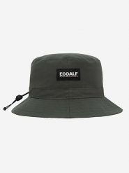 Ecoalf Kapelusz w kolorze khaki rozmiar: M/L. Brązowe kapelusze Ecoalf, bez wzorów. Za 96.83 zł.