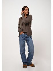 AUTHENTIC CASHMERE Kaszmirowy kardigan "Caron" w kolorze brązowym rozmiar: M. Brązowe kardigany AUTHENTIC CASHMERE, m, bez wzorów, z kaszmiru. Za 369.99 zł.