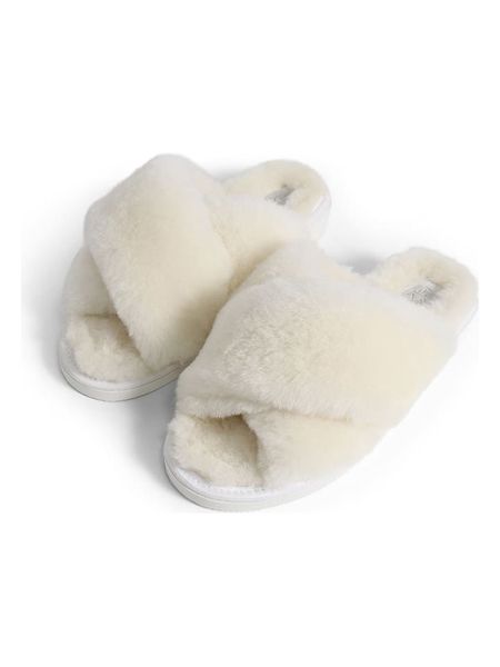 Kaiser Naturfellprodukte H&L Klapki wełniane 'Ella" w kolorze białym rozmiar: 38. Białe klapki Kaiser Naturfellprodukte H&L, bez wzorów, z wełny, bez obcasa. Za 132.05 zł.