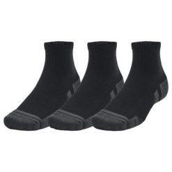 Skarpety treningowe Under Armour Performance Tech 3 Pack. Czarne skarpety Under Armour, bez wzorów. Za 59.99 zł.