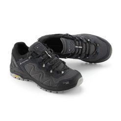 Buty niskie trekkingowe unisex Alpine Pro Ibane 3 Vibram. Czarne trekkingi Alpine Pro, z gumy, przed kostkę, trekkingowe. Za 569.00 zł.