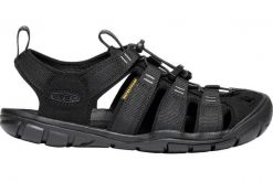 Sandały damskie, Keen Wms Clearwater CNX. Czarne sandały Keen, bez wzorów, z materiału, sportowe, bez obcasa, bez zapięcia. Za 655.00 zł.