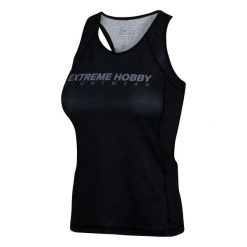 Koszulka sportowa damska bez rękawów Tank top EXTREME HOBBY HAVOC. Czarne koszulki sportowe EXTREME HOBBY, bez wzorów, z elastanu, bez ramiączek, na fitness i siłownię. Za 139.00 zł.