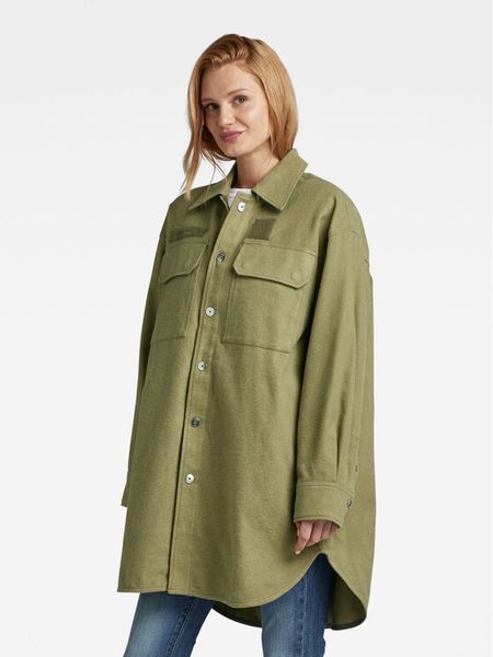 G-Star Raw Kurtka przejściowa D23023-C838-B212 Zielony Oversize. Zielone kurtki G-Star, m, bez wzorów, z bawełny, bez kaptura. Za 836.99 zł.