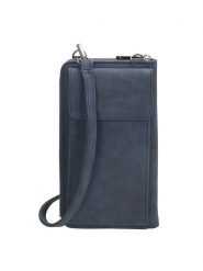 Beagles Torebka "Rebelle" w kolorze granatowym na telefon - 11 x 19 x 3 cm rozmiar: onesize. Niebieskie torby na ramię Beagles, bez wzorów, z materiału, przez ramię, bez dodatków. Za 96.60 zł.