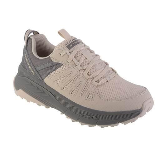Buty do chodzenia damskie Skechers Switch Back Cascades. Brązowe obuwie sportowe Skechers, z gumy, bez zapięcia, trekkingowe, Skechers Sport. Za 473.00 zł.