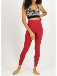 Blutsgeschwister Legginsy "Ohmm" w kolorze czerwonym rozmiar: XL. Czerwone legginsy Blutsgeschwister, xl, bez wzorów, z bawełny. Za 114.44 zł.