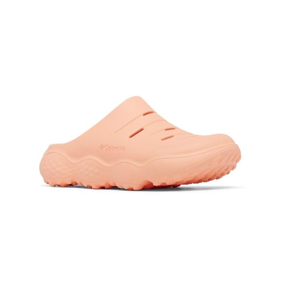 Kapcie damskie Columbia Thrive Revive Clog. Czerwone obuwie domowe Columbia, bez wzorów, bez zapięcia. W wyprzedaży za 224.00 zł.