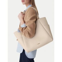 Torebka MEXX. Shopper Mexx, bez wzorów, bez dodatków. Za 189.99 zł.