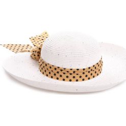 Kremowy Kapelusz Summer Love. Kapelusze marki Born2be. Za 49.99 zł.