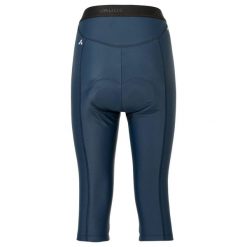 Damskie legginsy 3/4 VAUDE Posta. Niebieskie legginsy Vaude, bez wzorów. Za 437.00 zł.