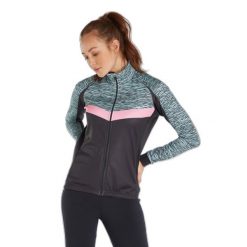 Damska wodoodporna kurtka z długim rękawem Protest Prtalmonds. Czarne kurtki sportowe Protest, bez wzorów, bez kaptura, rowerowe. Za 422.00 zł.