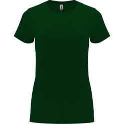 Damska Koszulka Z Krótkim Rękawem Capri. Zielone bluzki ROLY, l, bez wzorów, sportowe, bez kołnierzyka, bez ramiączek. Za 31.99 zł.