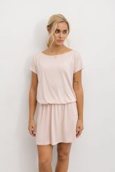 SUKIENKA MAYA MODAL JASNO RÓŻOWA M - Flawless. Czerwone sukienki Flawless, m, bez wzorów, z wiskozy, bez kołnierzyka, bez ramiączek. Za 78.00 zł.