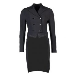 Marynarka damska HKM Jill. Czarne marynarki i żakiety HKM, z aplikacjami, z materiału, eleganckie. Za 694.00 zł.