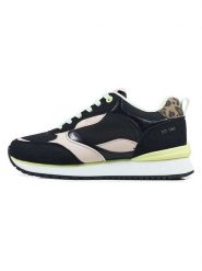 GAP Sneakersy "Wonder Spirit City" w kolorze czarno-jasnoróżowym rozmiar: 40. Czarne trampki GAP, bez wzorów, z materiału, bez zapięcia. Za 148.96 zł.