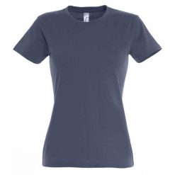 Koszulka Imperial Dla Kobiet. Niebieskie bluzki SOL'S, s, bez wzorów, sportowe, bez kołnierzyka, bez ramiączek. Za 38.99 zł.
