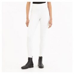 Damskie legginsy jeździeckie BR Equitation Isadora. Zielone legginsy BR, bez wzorów, z gumy, z podwyższonym stanem. Za 384.90 zł.