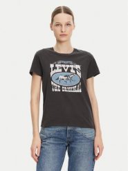 Levi's® T-Shirt 17369-3023 Czarny Regular Fit. Czarne t-shirty s, bez wzorów, z bawełny, bez kołnierzyka, bez ramiączek. Za 109.99 zł.