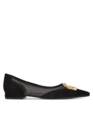 Eva Minge Baleriny HALIA-SLT2908-51 Czarny. Czarne baleriny Eva Minge, bez wzorów, ze skóry, bez obcasa. Za 379.99 zł.