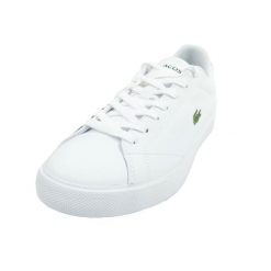 Damskie Skórzane Buty Sportowe Lerond Set. Białe obuwie sportowe Lacoste, bez zapięcia. Za 719.99 zł.