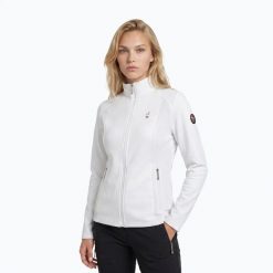 Bluza polarowa damska Aulp Diane. Białe bluzy Aulp, xl, bez wzorów, z elastanu, bez kaptura. Za 209.99 zł.
