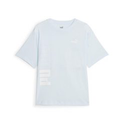 Puma Koszulka Power Colorblock 67601269. Niebieskie koszulki sportowe Puma, bez wzorów, bez ramiączek. Za 85.99 zł.
