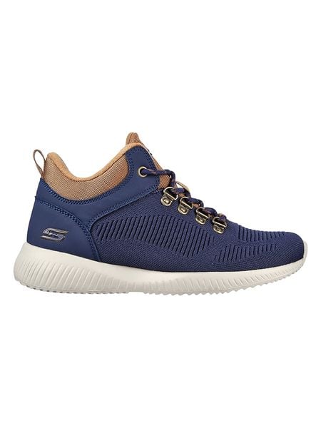 Skechers Sneakersy "Bobs squad" w kolorze granatowym rozmiar: 41. Niebieskie trampki Skechers, bez wzorów, z materiału, za kostkę, bez zapięcia. Za 176.95 zł.