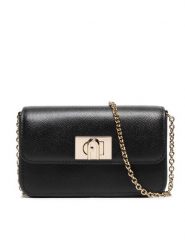 Furla Torebka 1927 WE00265-ARE000-O6000-1-007-20-CN-E Czarny. Czarne torebki klasyczne Furla, bez wzorów, ze skóry, bez dodatków. Za 629.99 zł.