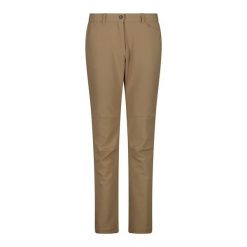 Spodnie turystyczne damskie CMP. Brązowe spodnie sportowe CMP, xl, bez wzorów, trekkingowe. W wyprzedaży za 300.99 zł.