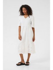 Kaffe Sukienka w kolorze białym rozmiar: 46. Białe sukienki Kaffe, bez wzorów, bez kołnierzyka, bez ramiączek, maxi. Za 126.75 zł.