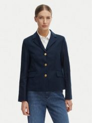 Tommy Hilfiger Marynarka WW0WW49335 Granatowy Slim Fit. Niebieskie marynarki i żakiety TOMMY HILFIGER, bez wzorów, z syntetyku. Za 1,199.00 zł.