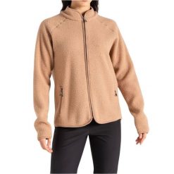 Bluza polarowa turystyczna damska Dare2b Excursion Fleece. Brązowe bluzy Dare 2b, bez wzorów, z polaru, bez kaptura. Za 194.70 zł.