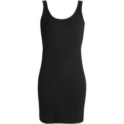 Elegancka Czarna Sukienka Romina - Luksus i Wygoda. Czarne sukienki WE THE PEOPLE, m, bez wzorów, z bawełny, eleganckie, bez kołnierzyka, bez ramiączek, dopasowane. Za 145.99 zł.