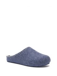 Comfortfusse Wełniane kapcie w kolorze granatowym rozmiar: 39. Niebieskie obuwie domowe Comfortfüße, bez wzorów, z materiału, bez zapięcia. Za 252.99 zł.