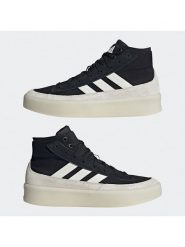 Adidas Sneakersy "Znsored" w kolorze czarnym rozmiar: 40,5. Czarne trampki Adidas, bez wzorów, za kostkę, bez zapięcia. Za 242.13 zł.