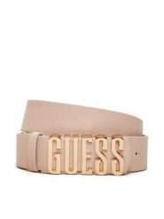 Guess Pasek Damski Meridian (BG) Belts BW9113 P4235 Écru. Paski Guess, z aplikacjami, ze skóry. Za 149.99 zł.