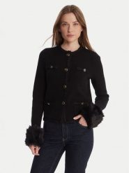 TWINSET Marynarka 252TT3040 Czarny Regular Fit. Czarne marynarki i żakiety Twinset, xxl, bez wzorów, z syntetyku. Za 1,519.00 zł.