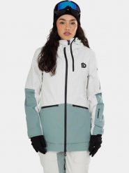 Kurtka Narciarska Damska Fundango Nashua ECO 3L. Białe kurtki narciarskie FUNDANGO, l, bez wzorów, z materiału, bez kaptura, narciarskie. Za 699.00 zł.