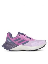 Adidas Trekkingi Terrex Soulstride RAIN.RDY Trail JR7070 Fioletowy. Fioletowe trekkingi Adidas, z materiału, trekkingowe. Za 438.99 zł.