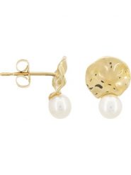 BY COLETTE Złote kolczyki-wkrętki "Paloma Pearl" z perłami rozmiar: onesize. Żółte kolczyki BY COLETTE, z perłą, złote. Za 382.13 zł.