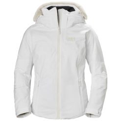 Damska kurtka narciarska Helly Hansen Verbier Infinity. Białe kurtki narciarskie Helly Hansen, l, bez wzorów, z materiału, z kapturem, narciarskie. Za 2,399.20 zł.